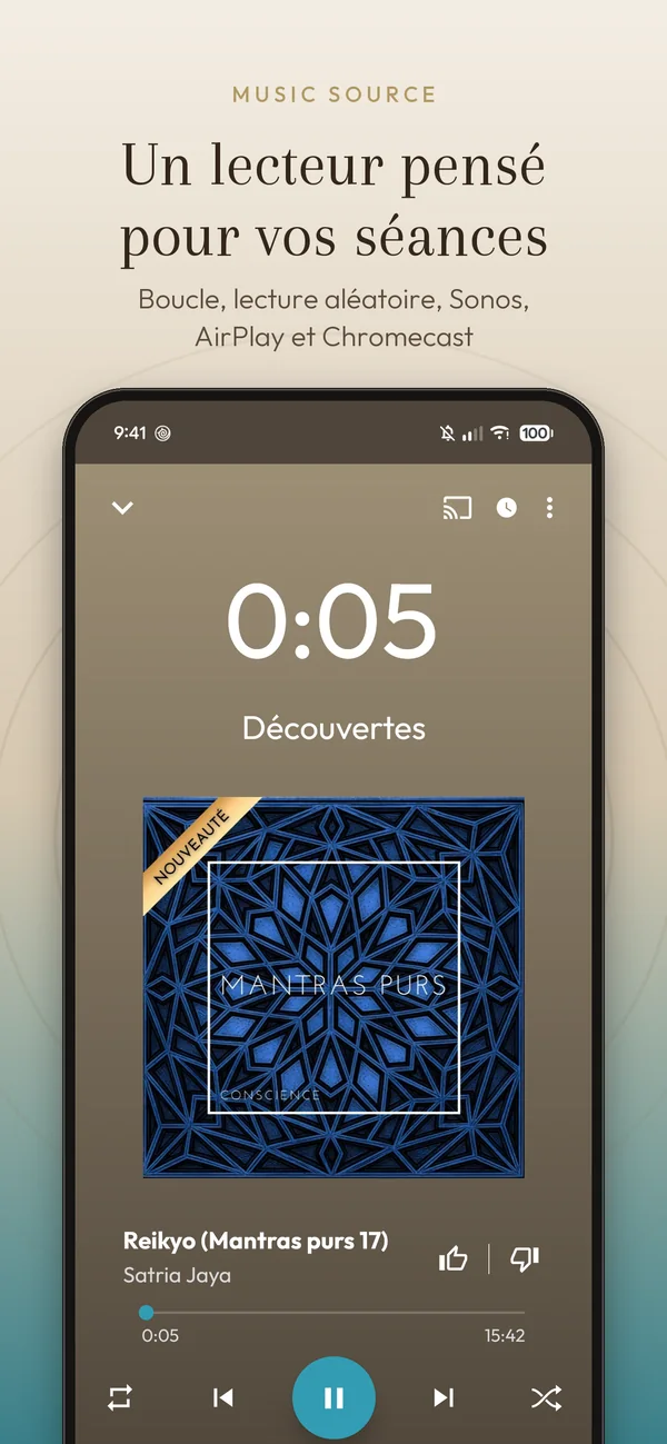 Lecteur de séquences de Music Source