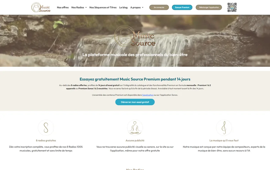 Site de Music Source